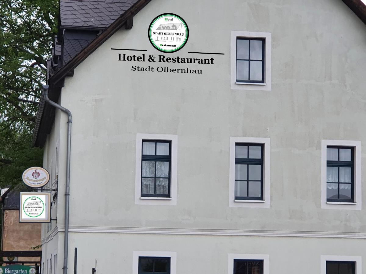 Hotel Stadt Olbernhau Esterno foto